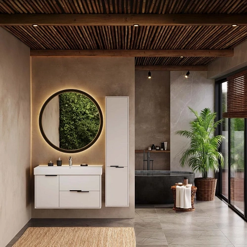 Тумба под раковину BRIZ Сохо т120-100 под раковину Виллис 244 03-20100-17 00 БЕЛ белый Тумба под раковину BRIZ Сохо т120-100 под раковину Виллис 244 03-20100-17 00 БЕЛ белый