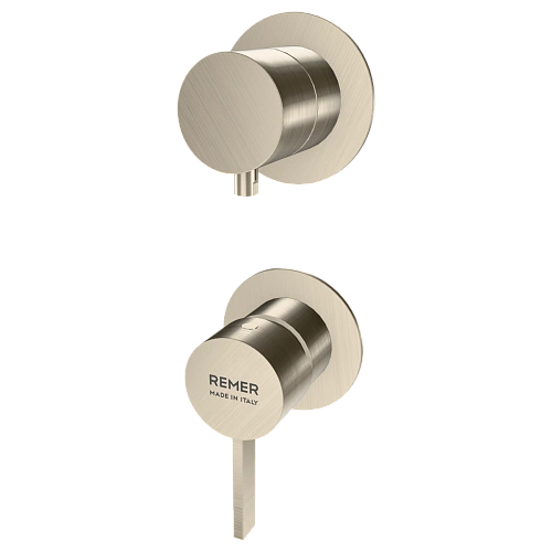 Смеситель для душа Remer Metrica MC93PWBXV, сталь Смеситель для душа Remer Metrica MC93PWBXV, сталь