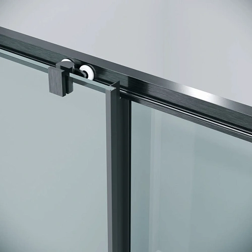 Душевая дверь GROSSMAN Cosmo 100.K33.02.140.42.00 (140x195) графит сатин, стекло прозрачное Душевая дверь GROSSMAN Cosmo 100.K33.02.140.42.00 (140x195) графит сатин, стекло прозрачное