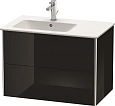 Тумба под раковину Duravit XSquare XS417604040 подвесная 81 см черный глянцевый Тумба под раковину Duravit XSquare XS417604040 подвесная 81 см черный глянцевый