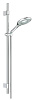 Картинка анонса товара «душевой гарнитур grohe rainshower icon (душевая лейка, штанга 900 мм, шланг 1750 мм), хром (27277001»