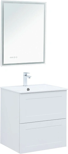 Тумба под раковину Aquanet Терра 60 белый матовый 00313232 подвесная Тумба под раковину Aquanet Терра 60 белый матовый 00313232 подвесная