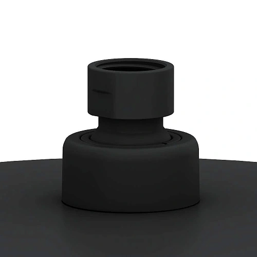 Верхний душ Damixa Scandinavian Pure 936050300 круг, черный Верхний душ Damixa Scandinavian Pure 936050300 круг, черный