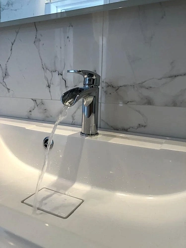 Смеситель для раковины Paini Ovo 86CR205WFSKM Смеситель для раковины Paini Ovo 86CR205WFSKM