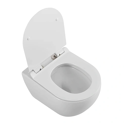 Унитаз подвесной CEZARESSTYLUS CZR-513-TH-R/CZR-076-SC безободковый с сиденьем Унитаз подвесной CEZARESSTYLUS CZR-513-TH-R/CZR-076-SC безободковый с сиденьем