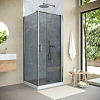Душевой уголок Vegas-glass EP-Fis NOVO h2000 90*100 04 07 R 900x1000 мм, профиль никель, стекло графит Душевой уголок Vegas-glass EP-Fis NOVO h2000 90*100 04 07 R 900x1000 мм, профиль никель, стекло графит
