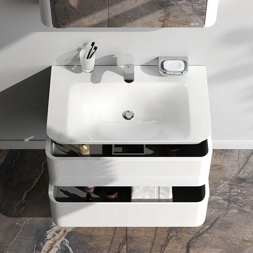 Тумба под раковину AM.PM Sensation M30FHX0802WG подвесная, 80 см, белый Тумба под раковину AM.PM Sensation M30FHX0802WG подвесная, 80 см, белый