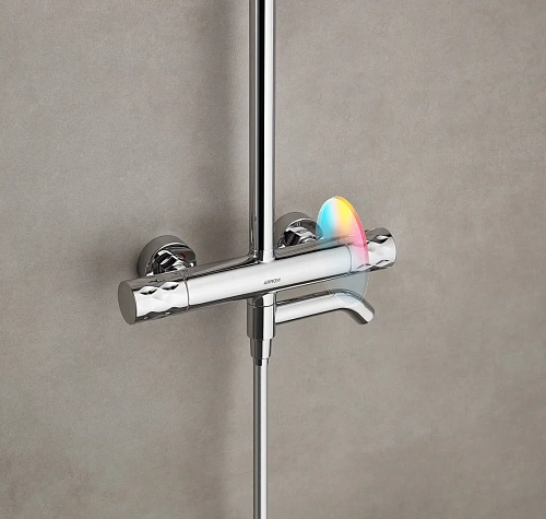 Душевая система ARROW AG3317SHU1CP с термостатом, хром Душевая система ARROW AG3317SHU1CP с термостатом, хром