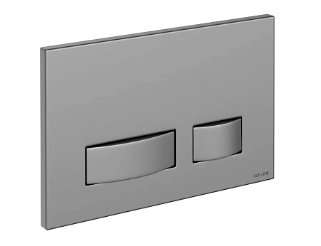 Клавиша смыва Cersanit MOVI, хром матовая (BU-MOV/Cm) P-BU-MOV/Cm Клавиша смыва Cersanit MOVI, хром матовая (BU-MOV/Cm) P-BU-MOV/Cm