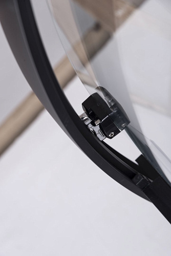 Душевой уголок Niagara Nova NG-6821-08 BLACK (120x80x195) полукруг, раздвиж, профиль черный, стекло прозрачное (6мм) 682108111BLACK Душевой уголок Niagara Nova NG-6821-08 BLACK (120x80x195) полукруг, раздвиж, профиль черный, стекло прозрачное (6мм) 682108111BLACK