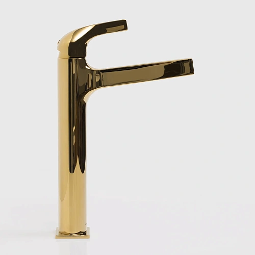 Смеситель для раковины WasserKRAFT Sauer 7103H золото Смеситель для раковины WasserKRAFT Sauer 7103H золото