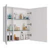 Зеркальный шкаф Lemark UNIVERSAL 70х80 см белый LM70ZS-U Зеркальный шкаф Lemark UNIVERSAL 70х80 см белый LM70ZS-U