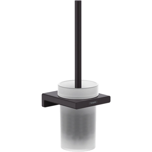 Ершик для унитаза Hansgrohe AddStoris 41752670 матовый черный Ершик для унитаза Hansgrohe AddStoris 41752670 матовый черный