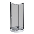 Душевой уголок AM.PM Like W83G-333-095CG Round 95x95, стекло тонированное, профиль хром Душевой уголок AM.PM Like W83G-333-095CG Round 95x95, стекло тонированное, профиль хром