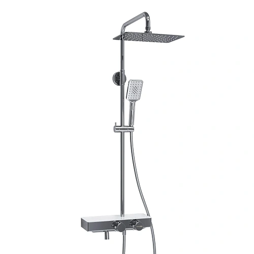 Душевая система WasserKRAFT A113.069.126.CH Thermo с термостатом хром Душевая система WasserKRAFT A113.069.126.CH Thermo с термостатом хром