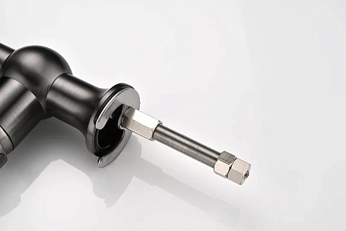 Смеситель для кухни Paulmark Retro вороненая сталь Re213226-GM Смеситель для кухни Paulmark Retro вороненая сталь Re213226-GM