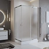 Душевой уголок BelBagno UNO-195-AH-2-100/80-P-Cr 1000x800 мм Душевой уголок BelBagno UNO-195-AH-2-100/80-P-Cr 1000x800 мм