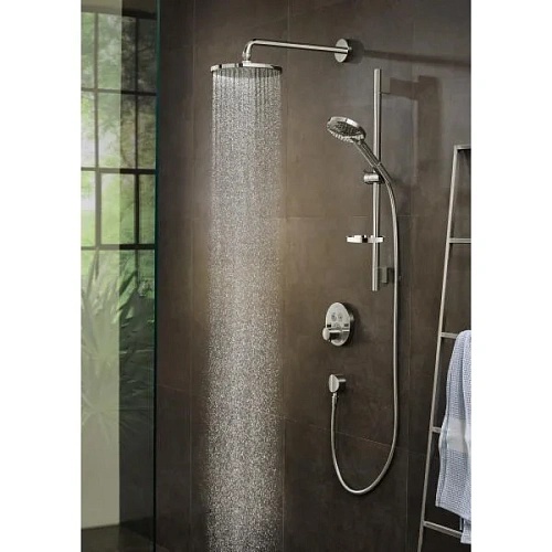 Смеситель для душа hansgrohe ShowerSelect S термостатический 15743000 Смеситель для душа hansgrohe ShowerSelect S термостатический 15743000