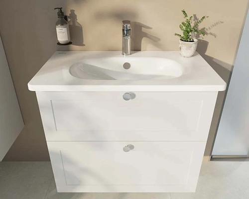 Тумба под раковину Vitra Root Classic 60 см 68848 белая матовая Тумба под раковину Vitra Root Classic 60 см 68848 белая матовая