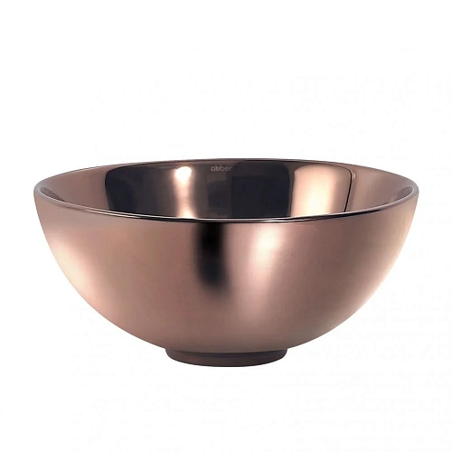 Раковина ABBER Bequem AC2106RG накладная, розовое золото Раковина ABBER Bequem AC2106RG накладная, розовое золото