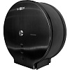 Картинка анонса товара «держатель туалетной бумаги nofer 05006.xl.n круглый из нержавеющей стали черный 280x272x115»