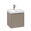 Тумба под раковину Villeroy &amp; Boch Subway 3.0 Taupe / Taupe C58202VM