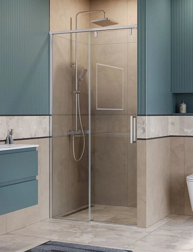 Душевая дверь BelBagno SOFT_CLOSE-1-BF-1-100-C-Cr 100 см, профиль хром, стекло прозрачное Душевая дверь BelBagno SOFT_CLOSE-1-BF-1-100-C-Cr 100 см, профиль хром, стекло прозрачное