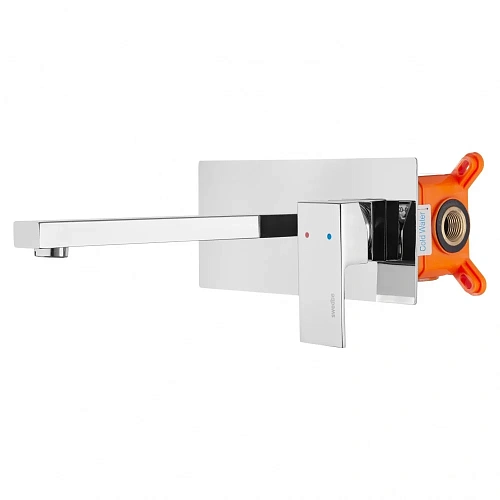 Смеситель для раковины Swedbe Platta 5501 встроенный Смеситель для раковины Swedbe Platta 5501 встроенный