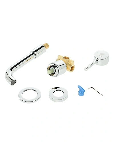 Смеситель для раковины Orange Karl M05-722cr скрытого монтажа, хром Смеситель для раковины Orange Karl M05-722cr скрытого монтажа, хром