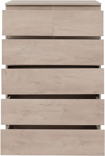 Комод Aquanet Сканди 800x480 Дуб эдгрейн (6 ящиков) 00302545 Комод Aquanet Сканди 800x480 Дуб эдгрейн (6 ящиков) 00302545