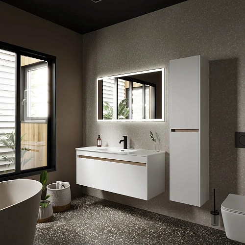 Тумба под раковину Sancos Smart SM120-1W белый Тумба под раковину Sancos Smart SM120-1W белый