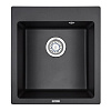 Кухонная мойка Granula 4651, ЧЁРНЫЙ, кварц 465x510 Кухонная мойка Granula 4651, ЧЁРНЫЙ, кварц 465x510