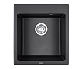 Кухонная мойка Granula 4651, ЧЁРНЫЙ, кварц 465x510 Кухонная мойка Granula 4651, ЧЁРНЫЙ, кварц 465x510