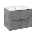 Тумба под раковину Vincea Mia 700 подвесная Beton VMC-2MC700BT Тумба под раковину Vincea Mia 700 подвесная Beton VMC-2MC700BT