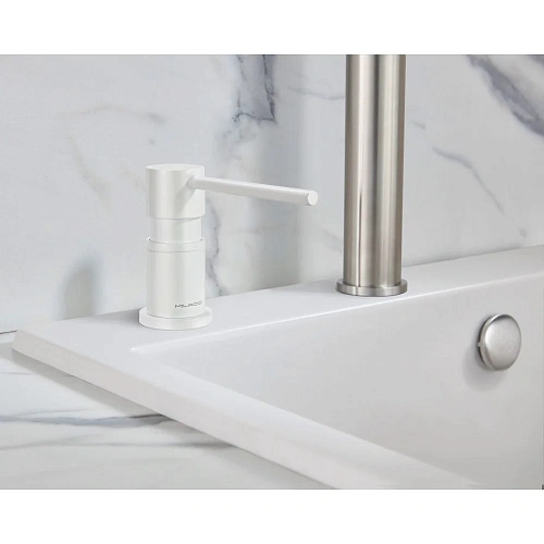 Дозатор жидкого мыла Milacio Ultra 935 (MCU.935.WH), белый Дозатор жидкого мыла Milacio Ultra 935 (MCU.935.WH), белый