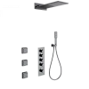 Душевая система Wonzon & Woghand с термостатом, встраиваемая, темный графит (WW-D4100-BGG) Душевая система Wonzon & Woghand с термостатом, встраиваемая, темный графит (WW-D4100-BGG)