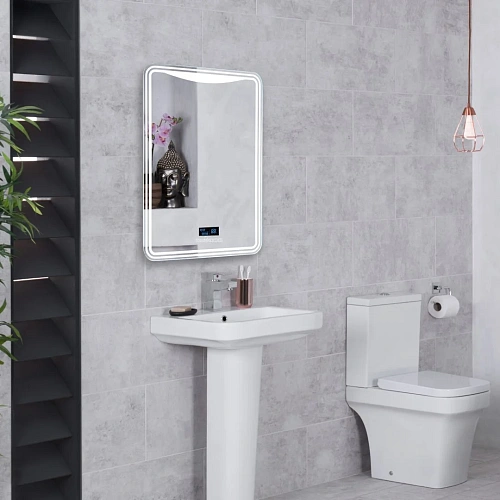 Зеркало Silver mirrors Мали - 6 550х800 cенсорный выключатель, модуль МФМ LED-00002545 Зеркало Silver mirrors Мали - 6 550х800 cенсорный выключатель, модуль МФМ LED-00002545