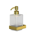 Дозатор жидкого мыла WHITECROSS Cubo CU2440GL золото Дозатор жидкого мыла WHITECROSS Cubo CU2440GL золото