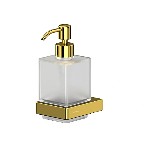 Дозатор жидкого мыла WHITECROSS Cubo CU2440GL золото Дозатор жидкого мыла WHITECROSS Cubo CU2440GL золото