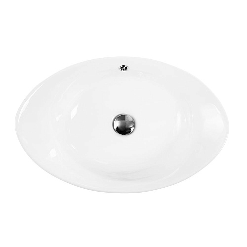 Раковина BelBagno BB1087 600x370 белый Раковина BelBagno BB1087 600x370 белый