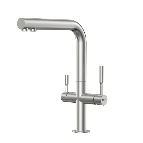 Смеситель для кухни Lemark Expert LM5063S с подключением к фильтру, сталь Смеситель для кухни Lemark Expert LM5063S с подключением к фильтру, сталь