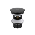 Детальная картинка товара «донный клапан aquatek aq6002mb черный матовый»