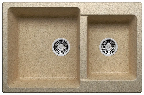 Кухонная мойка Polygran F-15 №302, песочная F-15 №302 (Песоч) Кухонная мойка Polygran F-15 №302, песочная F-15 №302 (Песоч)