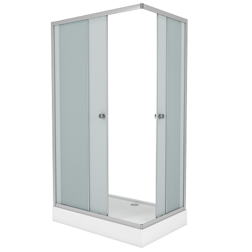 Душевой уголок Niagara Eco NG-012-14Q (1200х800х1950) низкий поддон (13см) стекло матовое _0121422Q Душевой уголок Niagara Eco NG-012-14Q (1200х800х1950) низкий поддон (13см) стекло матовое _0121422Q