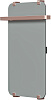 Картинка анонса товара «полотенцесушитель электрический allen brau infinity 80x44 00325650 с рейлингом 2.0 и креплением, медь брашированная»