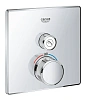 Смеситель для душа GROHE Grohtherm SmartControl (29123000) внешняя часть термостата, на 1 выход, хром