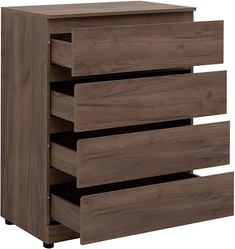 Комод Aquanet Сканди 800x480 Дуб крафт (4 ящика) 00302542 Комод Aquanet Сканди 800x480 Дуб крафт (4 ящика) 00302542