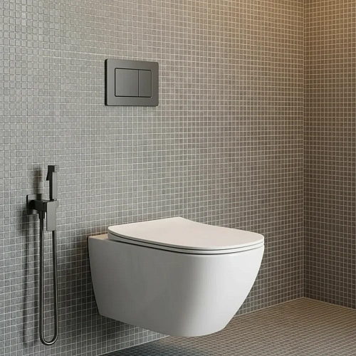 Унитаз подвесной AQUAme Hygiene AQM2020PRO-H сиденье SoftClose, смыв Invisible Унитаз подвесной AQUAme Hygiene AQM2020PRO-H сиденье SoftClose, смыв Invisible