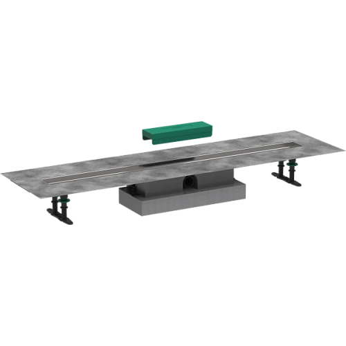 Душевой лоток Hansgrohe uBox universal для установки вровень с полом, внешняя часть слива 100 см 56020180. Душевой лоток Hansgrohe uBox universal для установки вровень с полом, внешняя часть слива 100 см 56020180.