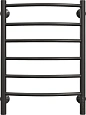 Полотенцесушитель электрический EWRIKA Гелла К6 65х45, черный 558347 Полотенцесушитель электрический EWRIKA Гелла К6 65х45, черный 558347